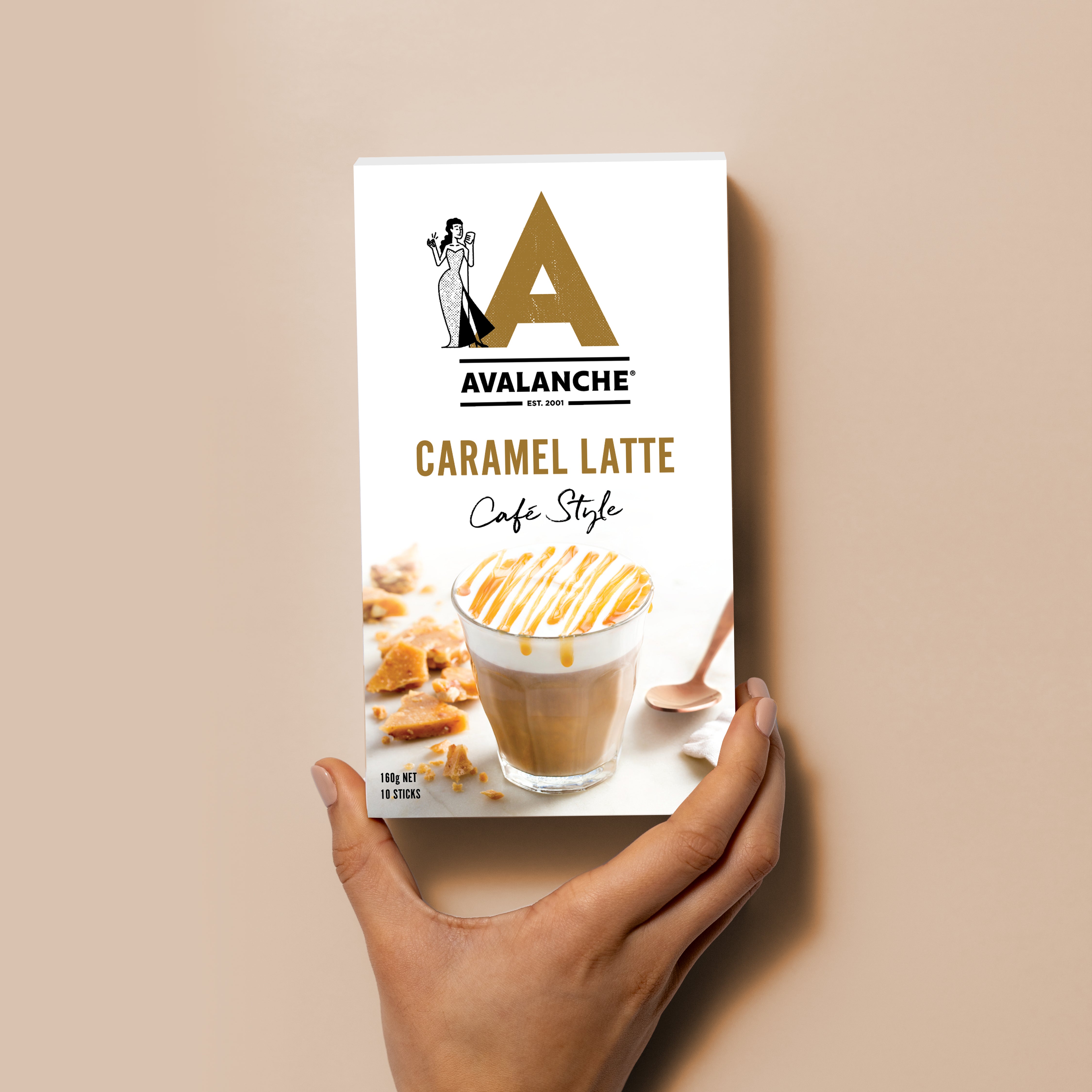 Café Style Caramel Latte