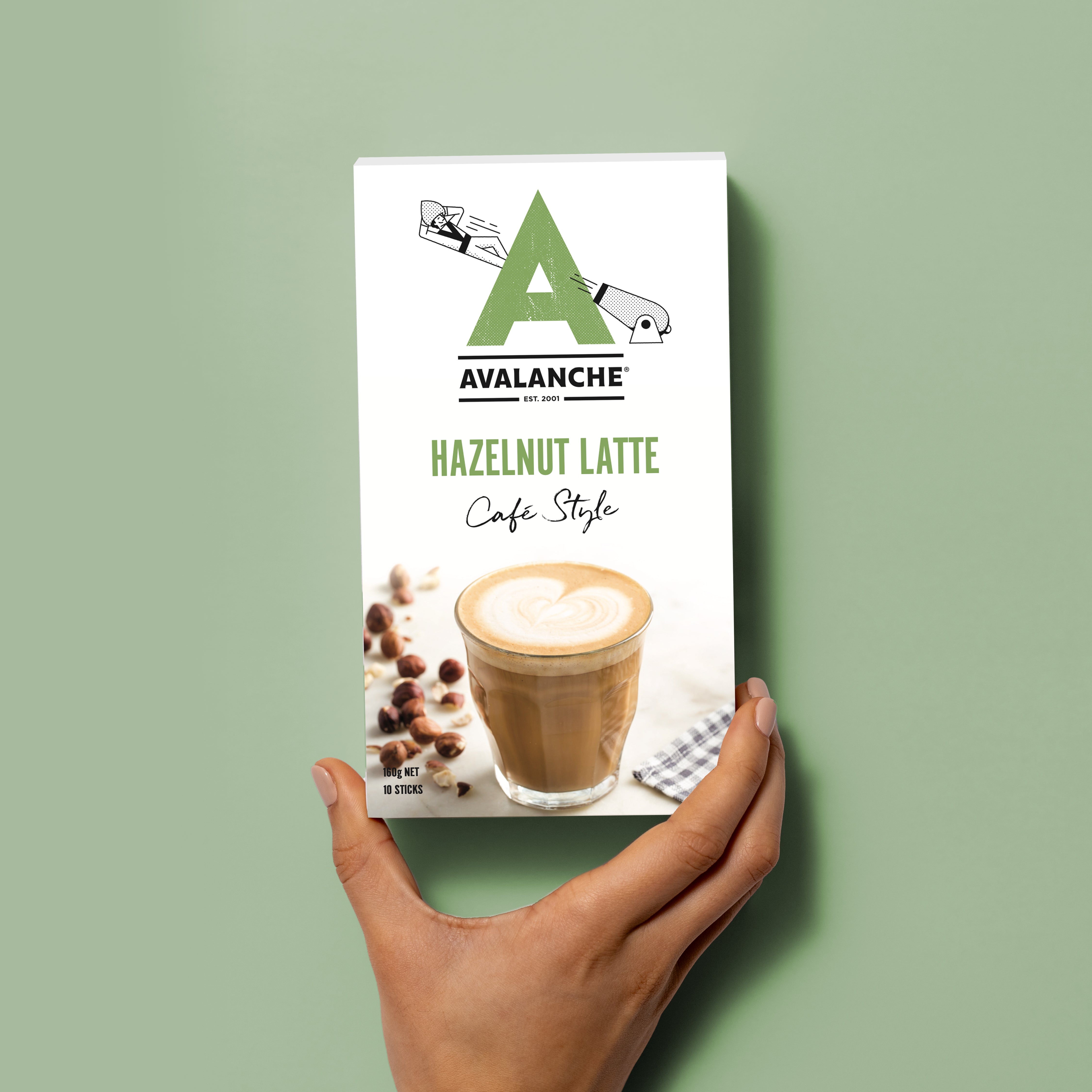 Café Style Hazelnut Latte