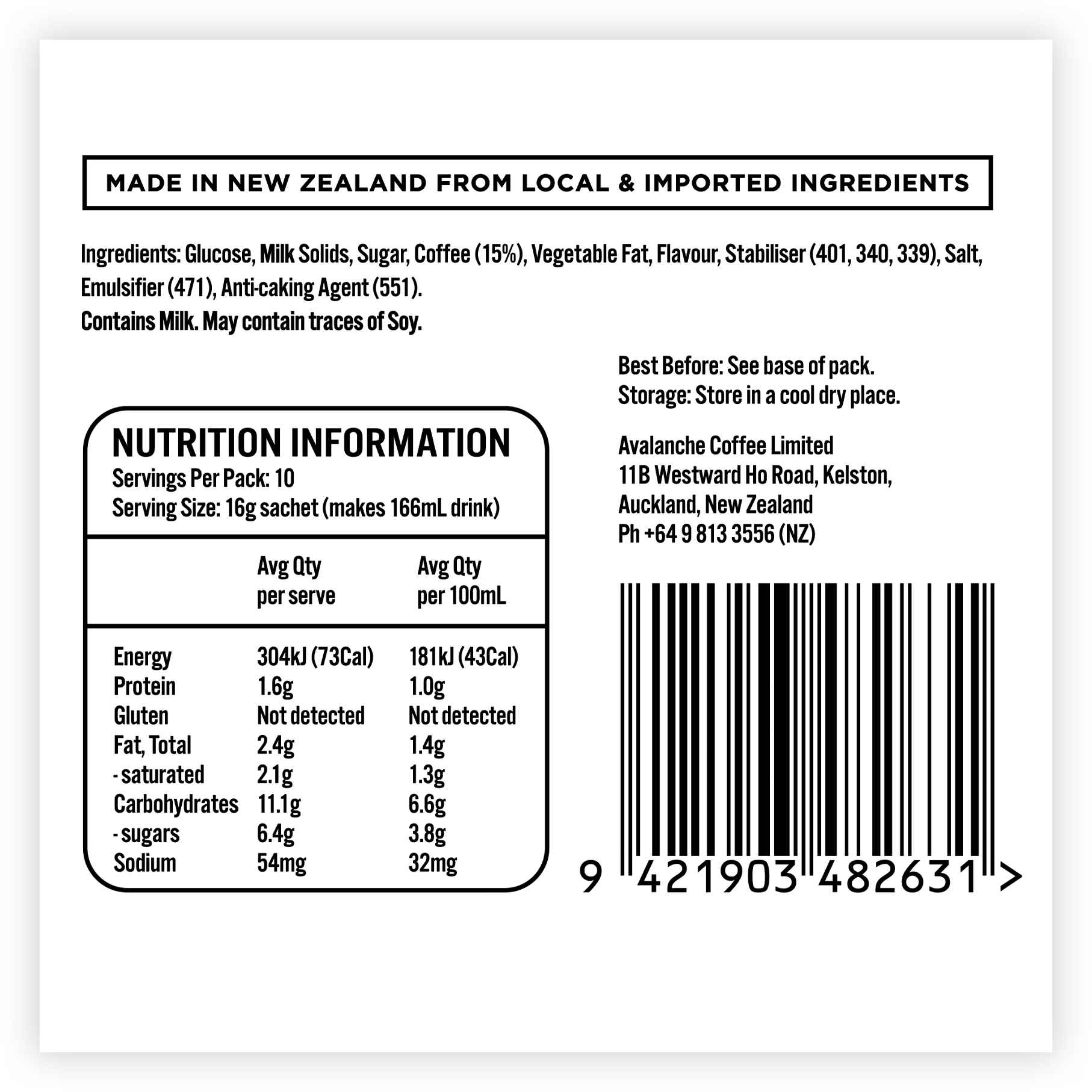 Café Style Cappuccino